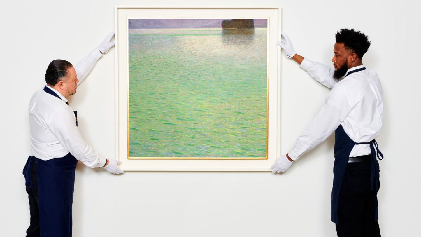 Rara paisagem impressionista de Gustav Klimt em leilão | P55 Magazine | p55-art-auctions
