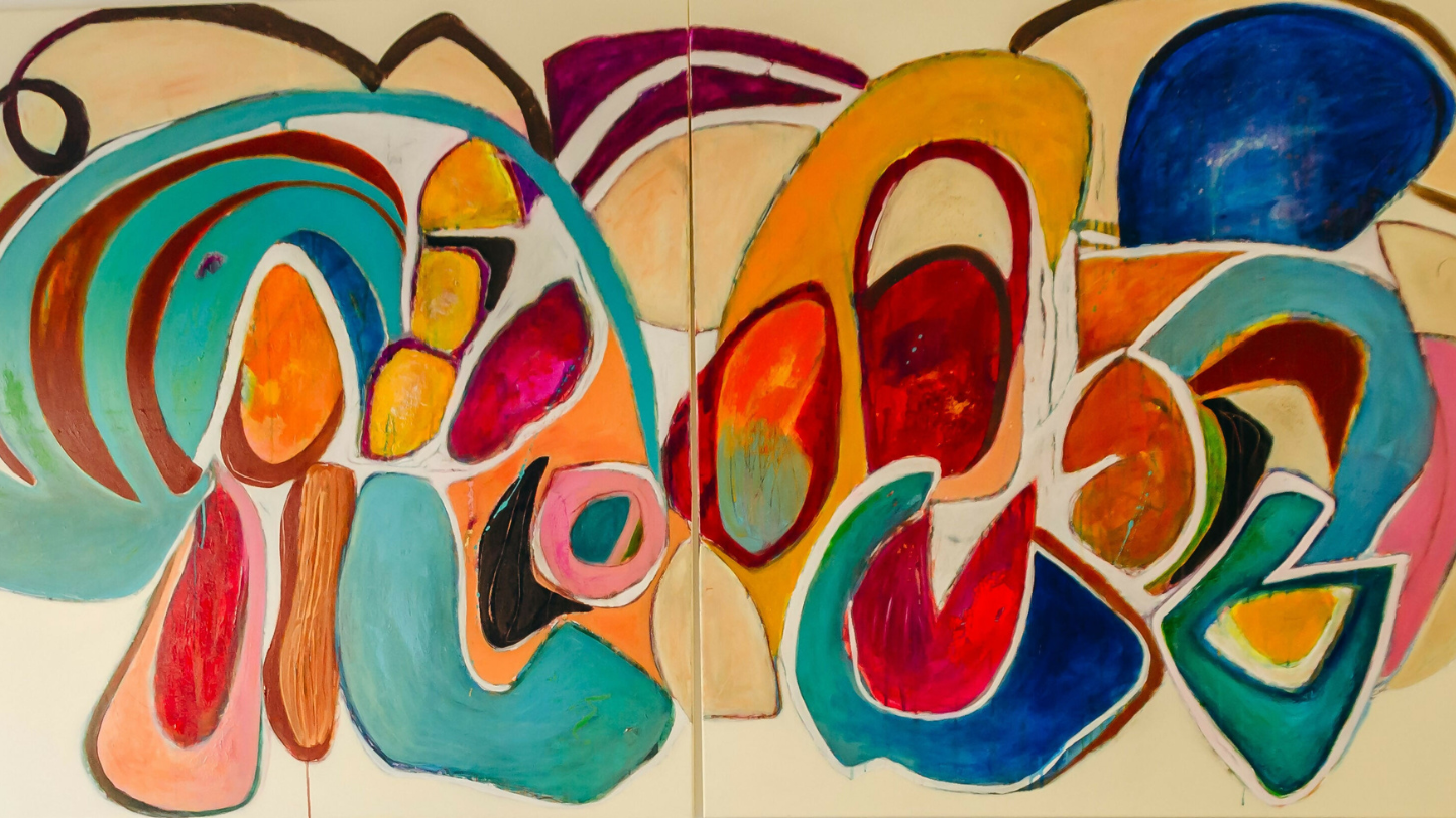 Quem é artista abstrata Sandra Mateus Henriques? | P55 Magazine | p55-art-auctions