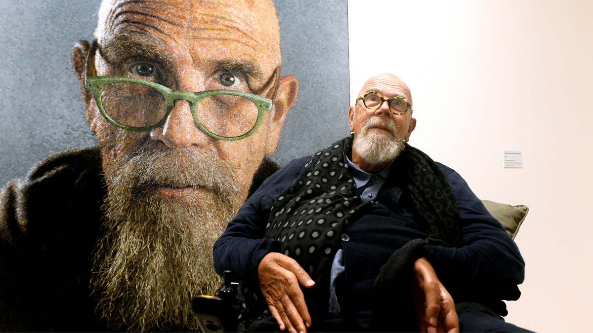 Who was the American artist Chuck Close? | P55.ART