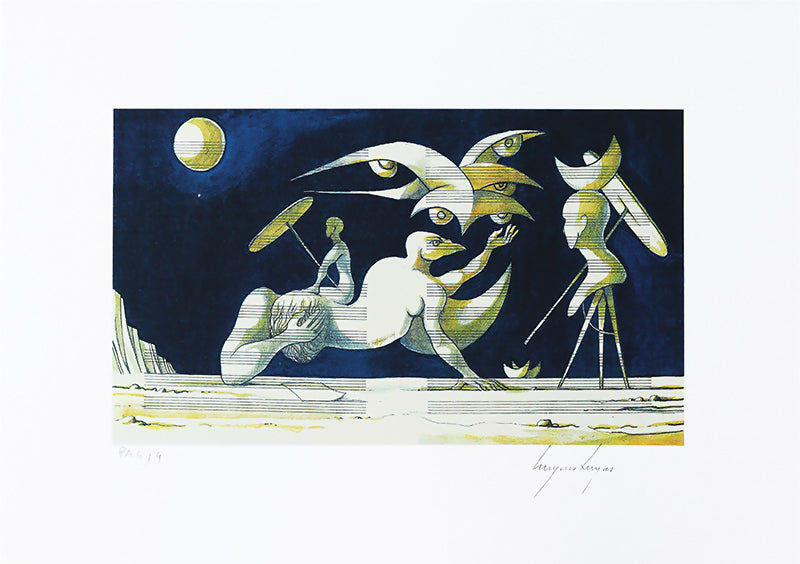 Cruzeiro-Sexas-s-titulo-serigrafia-s-papel-PA4-4-mancha-17x30-cm-total-30x42-cm