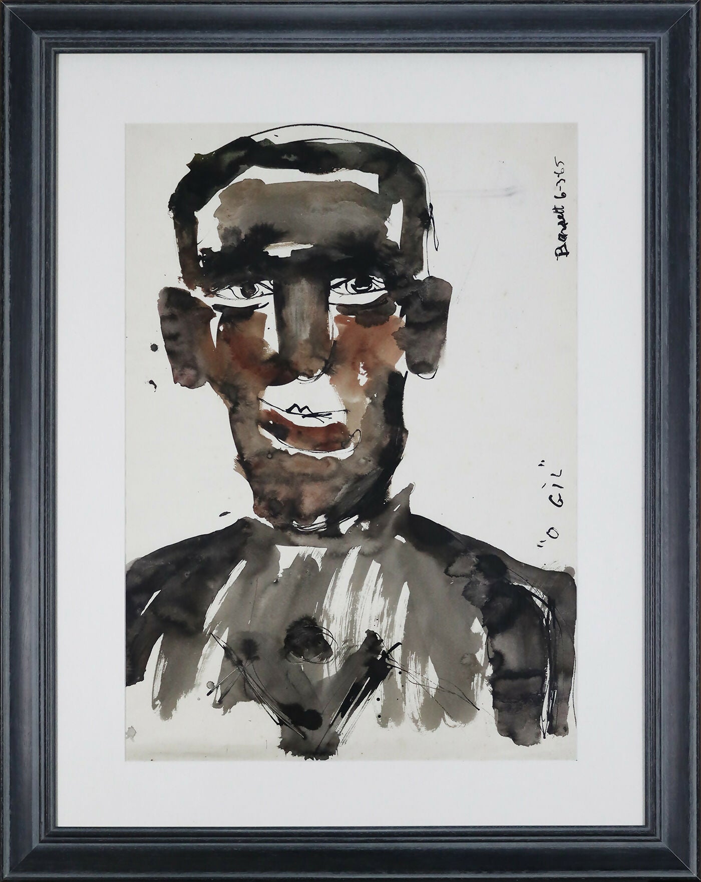 Michael-Barrett-O-Gil-Tecnica-mista-s-papel-60x42-cm-mold-85x66-cm-1965