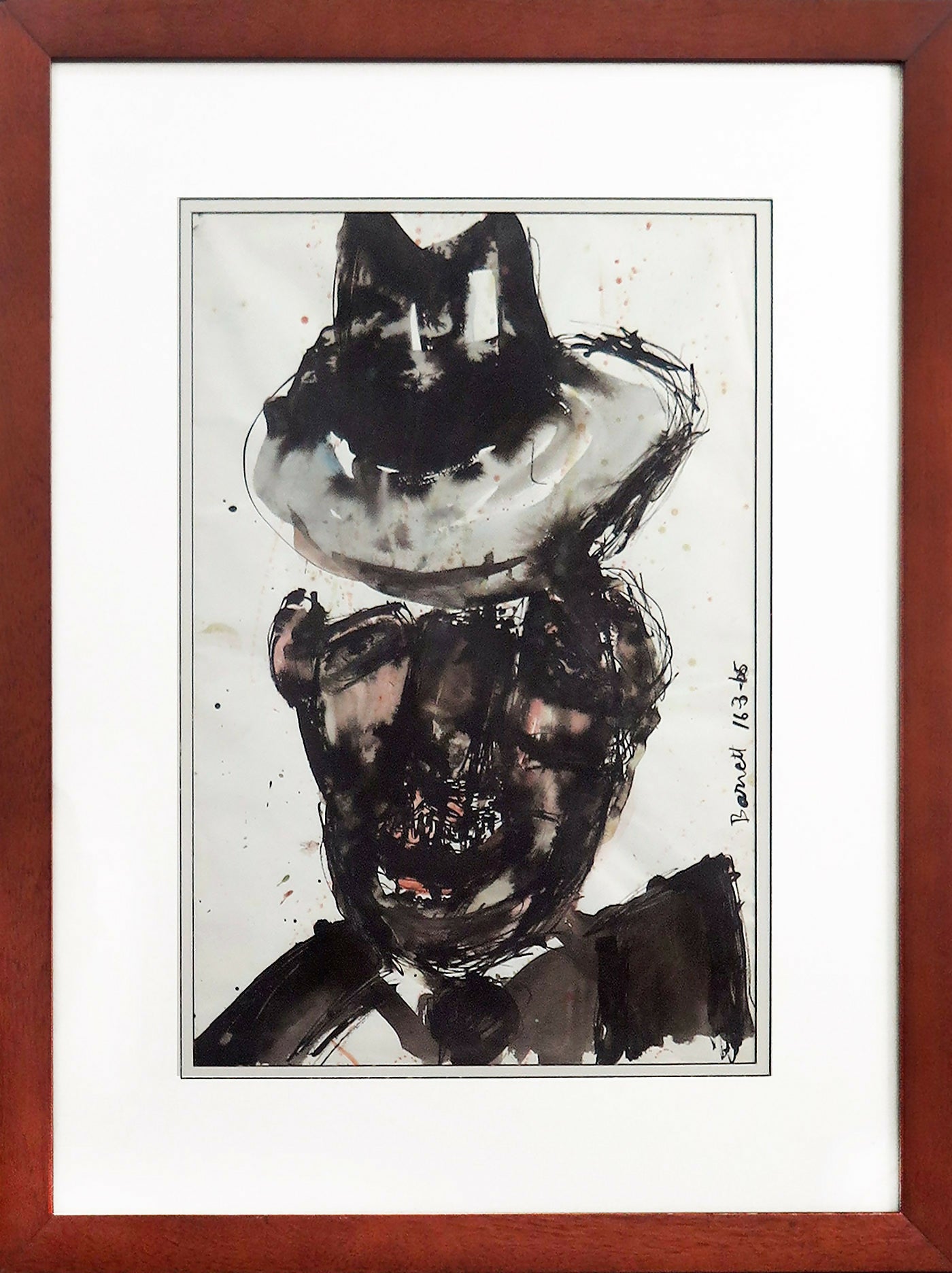 Michael-Barrett-Sem-titulo-Tecnica-mista-sobre-papel-Dimensao-60-X-42-cm-Dimensao-com-moldura-90-x-73-cm