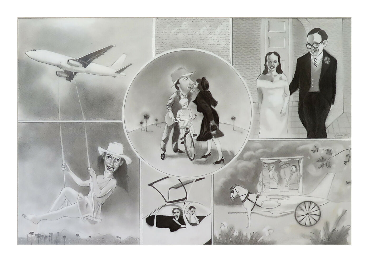 Rigoberto-Rosales-Cenas-do-quotidiano-Cubano-2-grafite-35-x-55-cm.