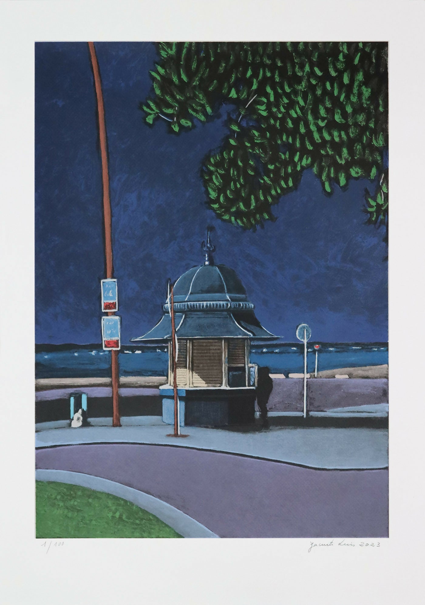 Jacinto-Luis-Quiosque-serigrafia-sobre-papel