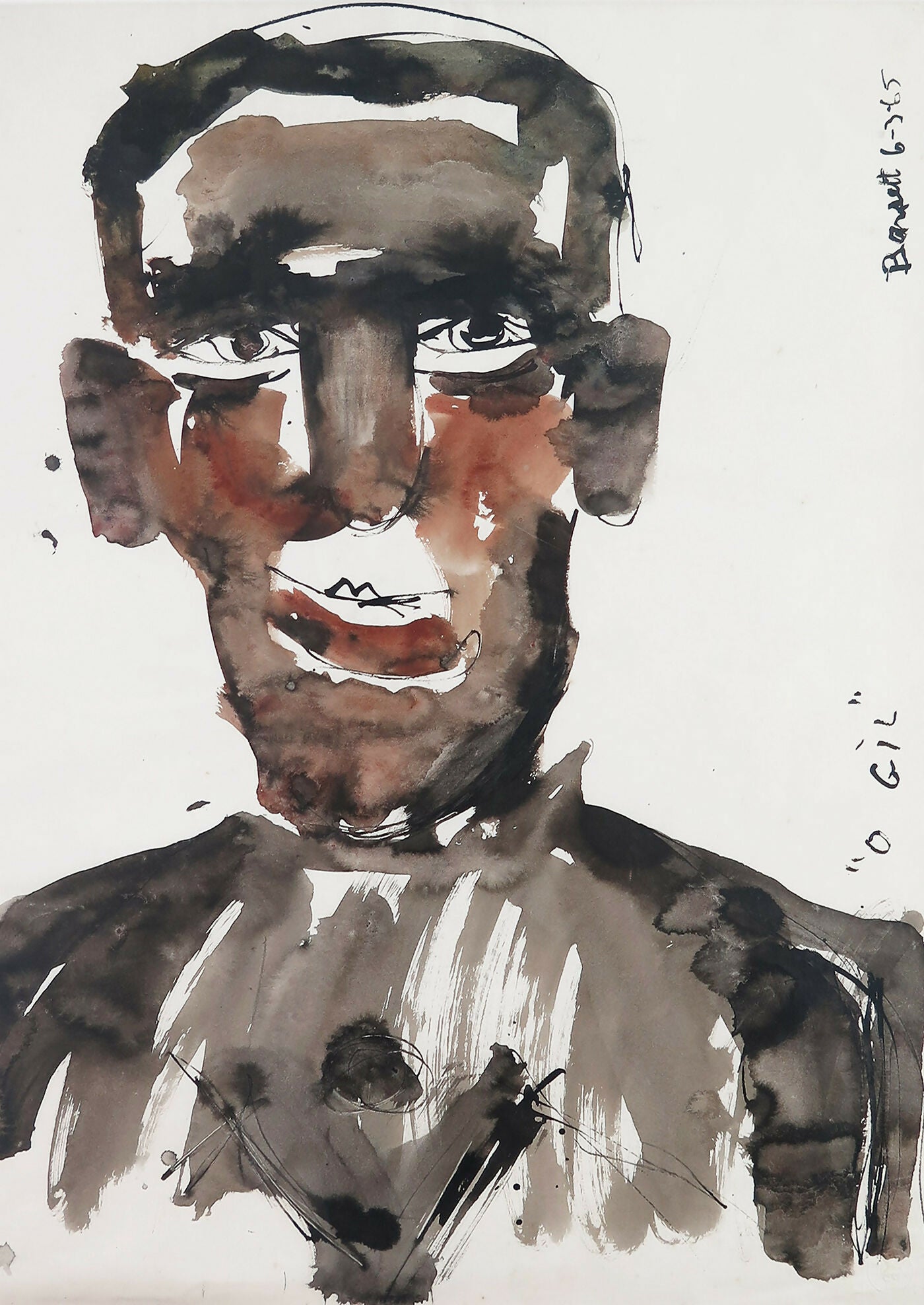 Nichael-Barrett-O-Gil-Tecnica-mista-s-papel