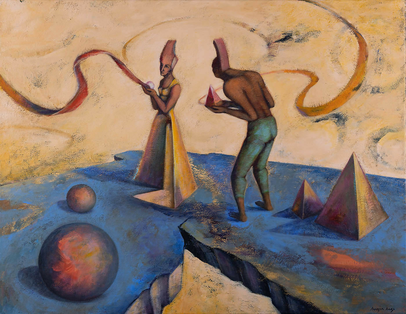 Luzia-Lage-Magestosos-sao-os-Aprendizes-acrilico-sobre-tela-70-x-90-cm-2021