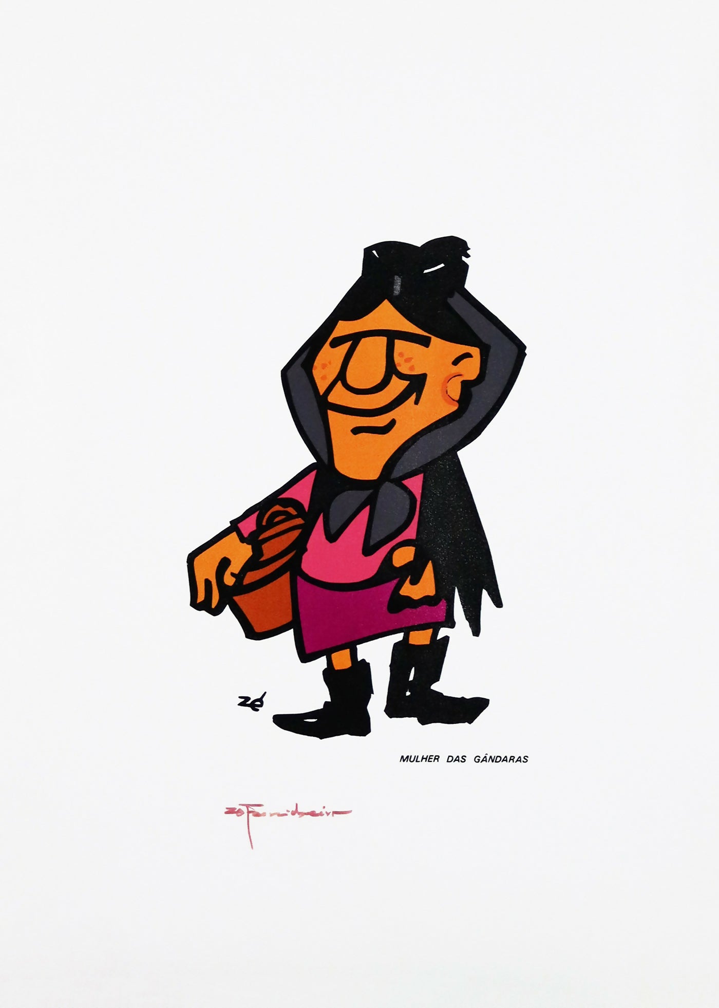 Ze-Penicheiro-Mulher-das-Gandaras-serigrafia-s-papel-49x35-cm