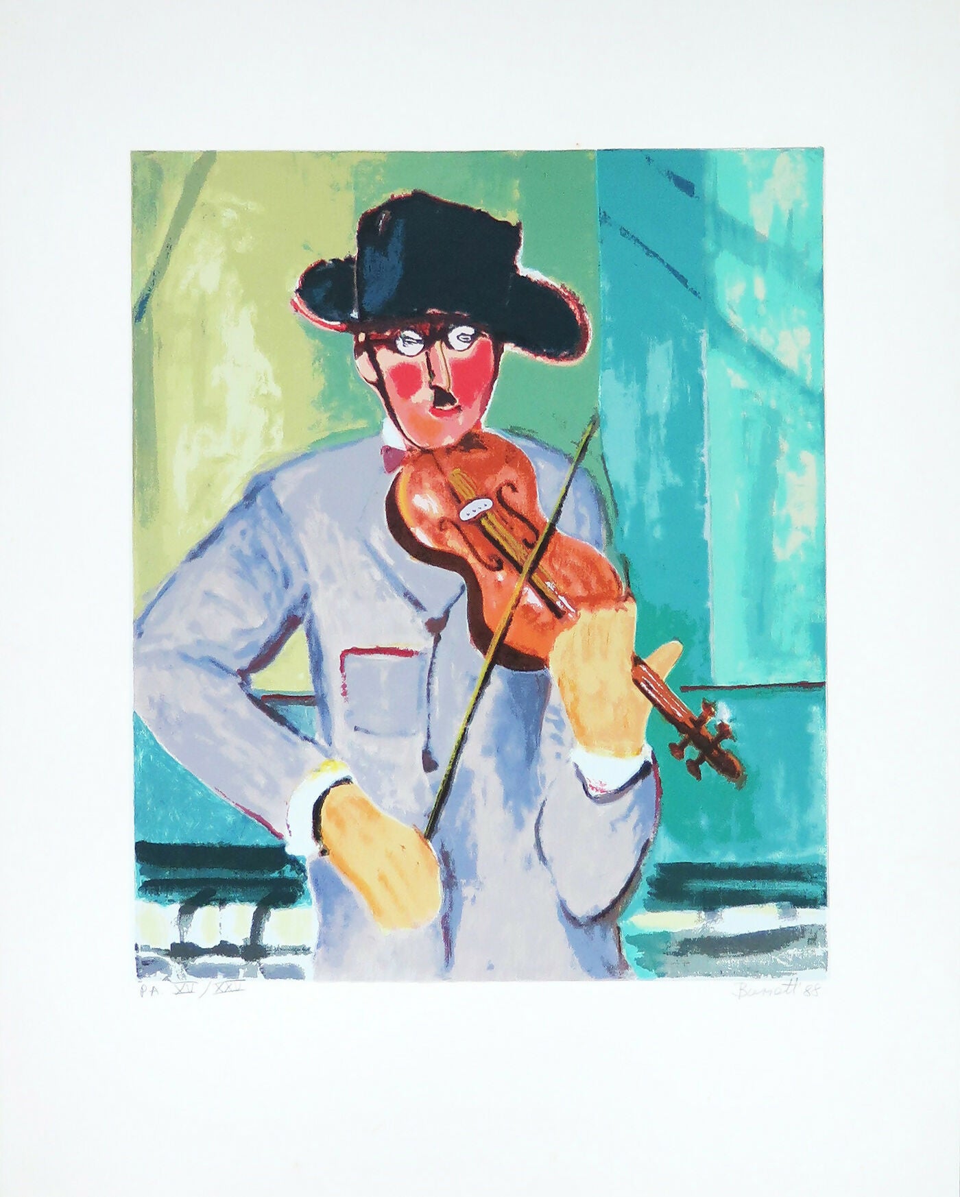 Barrett-O-violinista-sergrafia-sobre-papel-PA-XV-XXV-44x36-cm.-total-65-X-50-cm-1988.