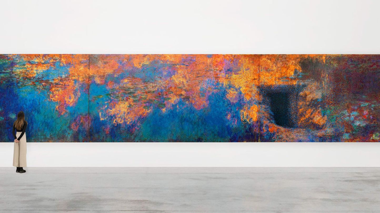Ai Weiwei recria nenúfares de Monet usando 650 mil Legos | P55 Magazine | p55-art-auctions