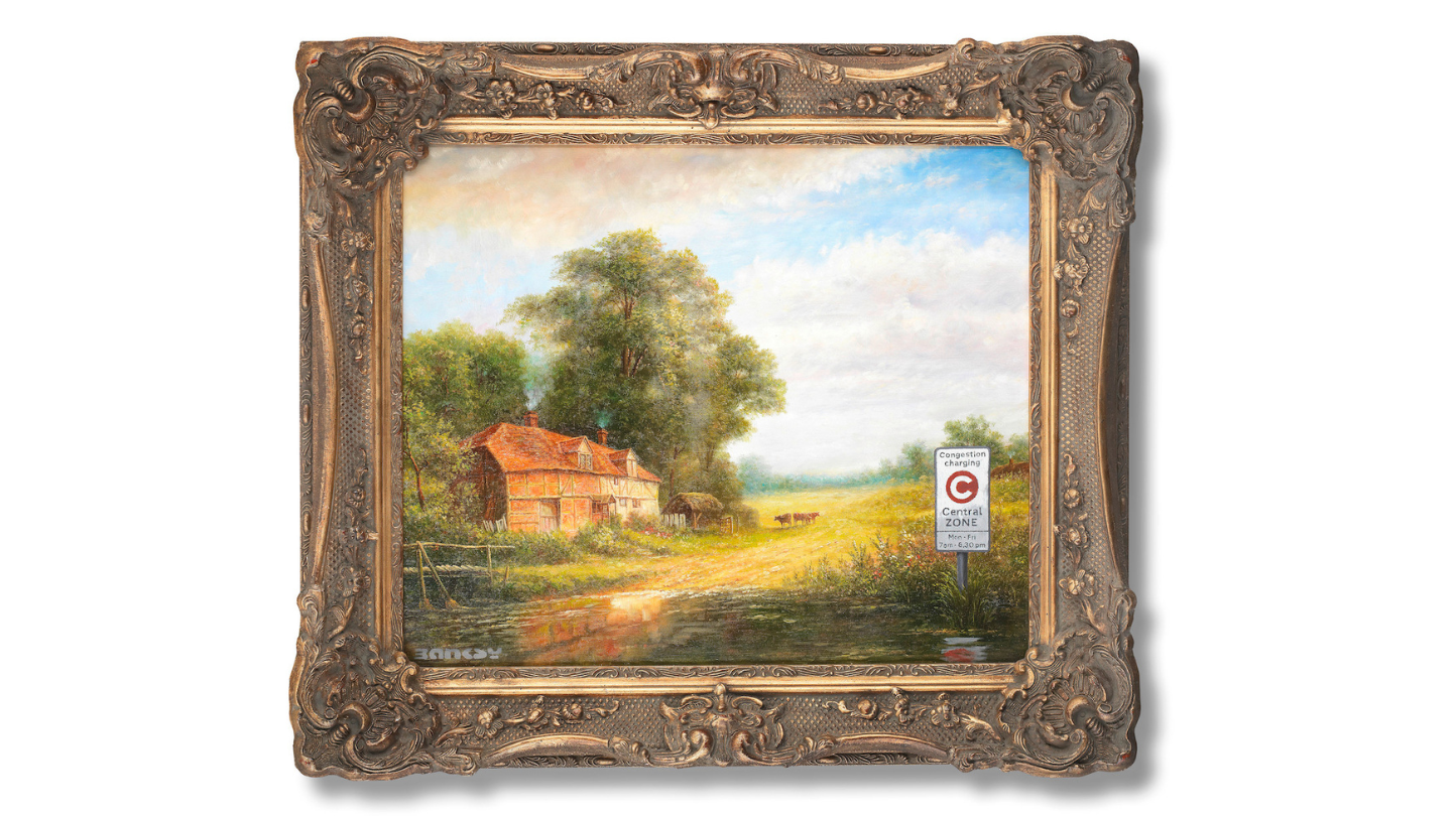 Pintura de Banksy será leiloada na Bonhams London | P55 Magazine | p55-art-auctions