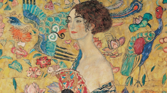 "Dama com Leque" de Gustav Klimt vendida por 86 milhões de euros