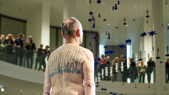 Wolfgang Flatz's tattooed skin auction canceled
