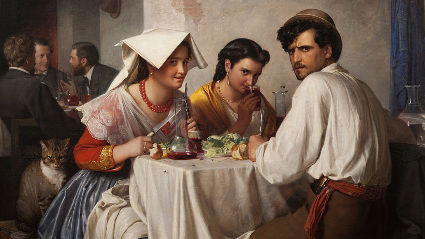 A História "Roman Osteria" de Carl Bloch⁠ | P55 Magazine | p55-art-auctions