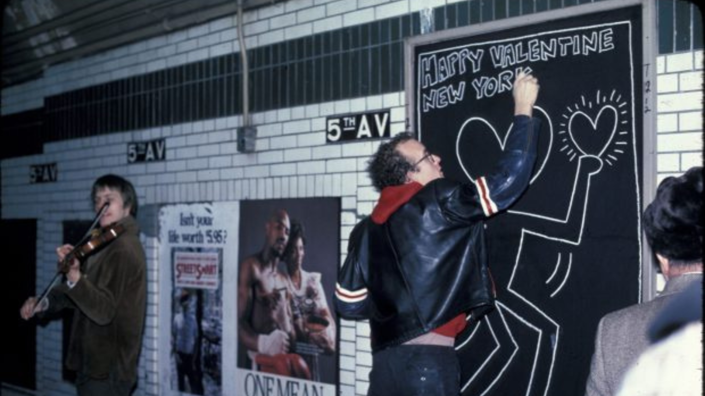 Desenhos do metro de Keith Haring vendidos por 9,2 Milhões | P55 Magazine | p55-art-auctions