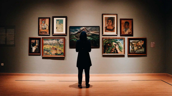 Wie kann man von einer Kunstgalerie vertreten werden?