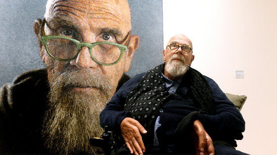 Who was the American artist Chuck Close?