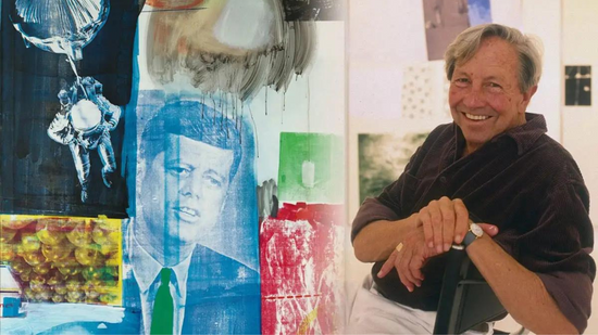 Quem foi o artista contemporâneo Robert Rauschenberg? | P55 Magazine | p55-art-auctions