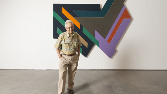 Faleceu o artista minimalista Frank Stella