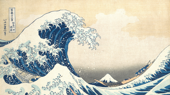 Great Wave de Katsushika Hokusai vendida por US$2,8 milhões