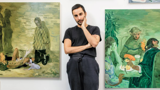 Salman Toor: O Retrato da Cultura Cosmopolita Contemporânea | P55 Magazine | p55-art-auctions