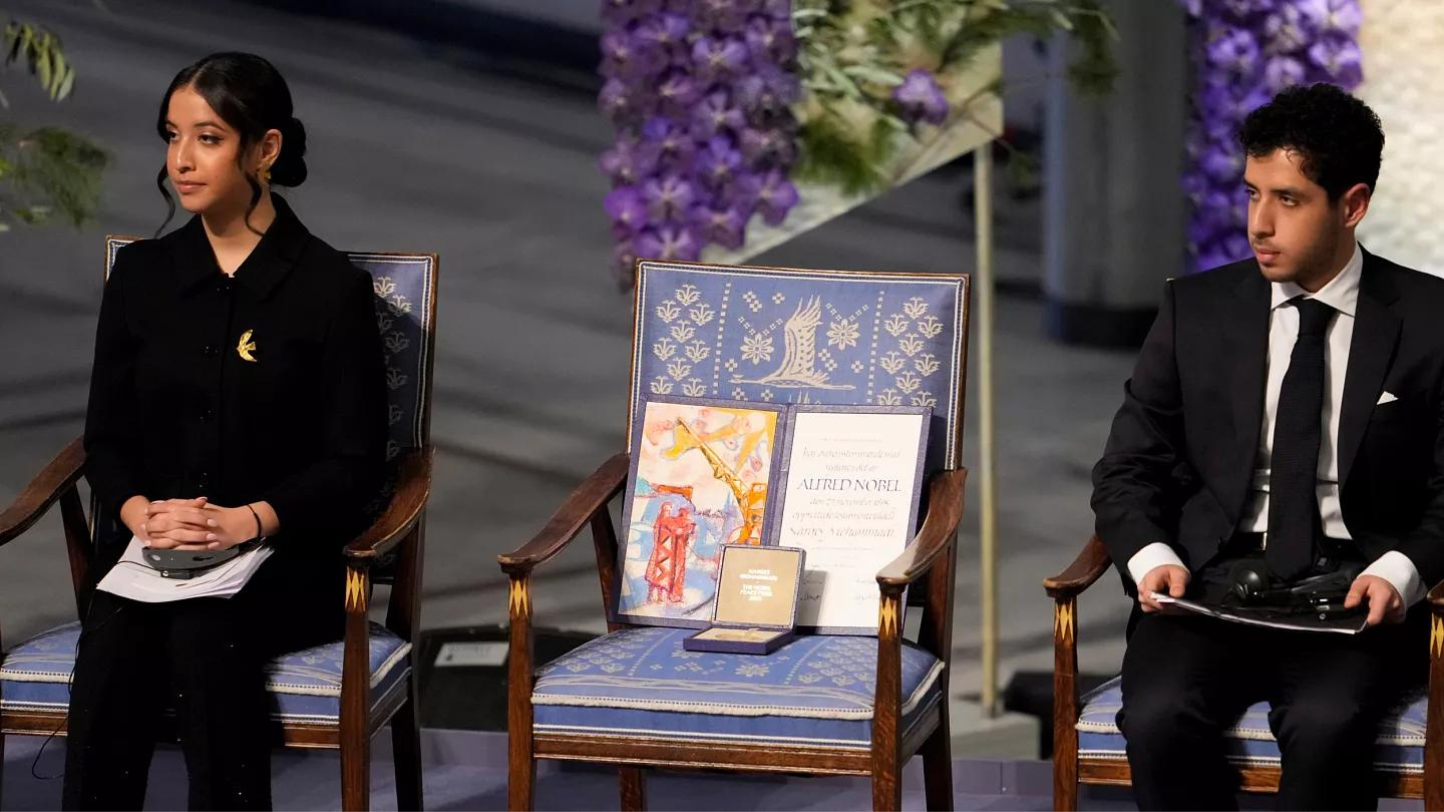 Filhos de Narges Mohammadi receberam Prémio Nobel da Paz | P55 Magazine | p55-art-auctions