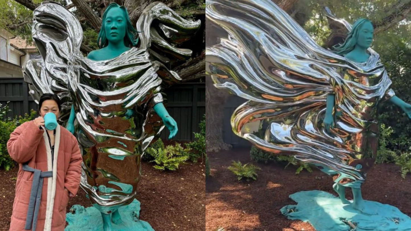 Mark Zuckerberg revela estátua da esposa Priscilla Chan | P55 Magazine | p55-art-auctions