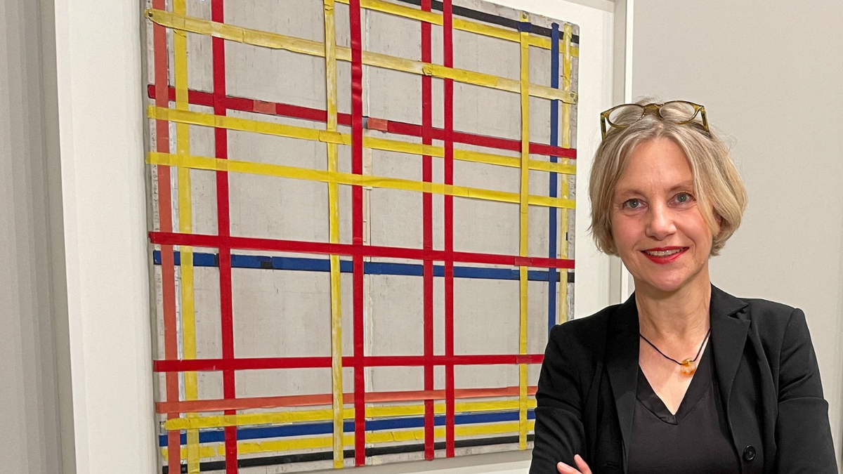 Pintura de Mondrian pendurada ao contrário há 75 anos | P55.ART