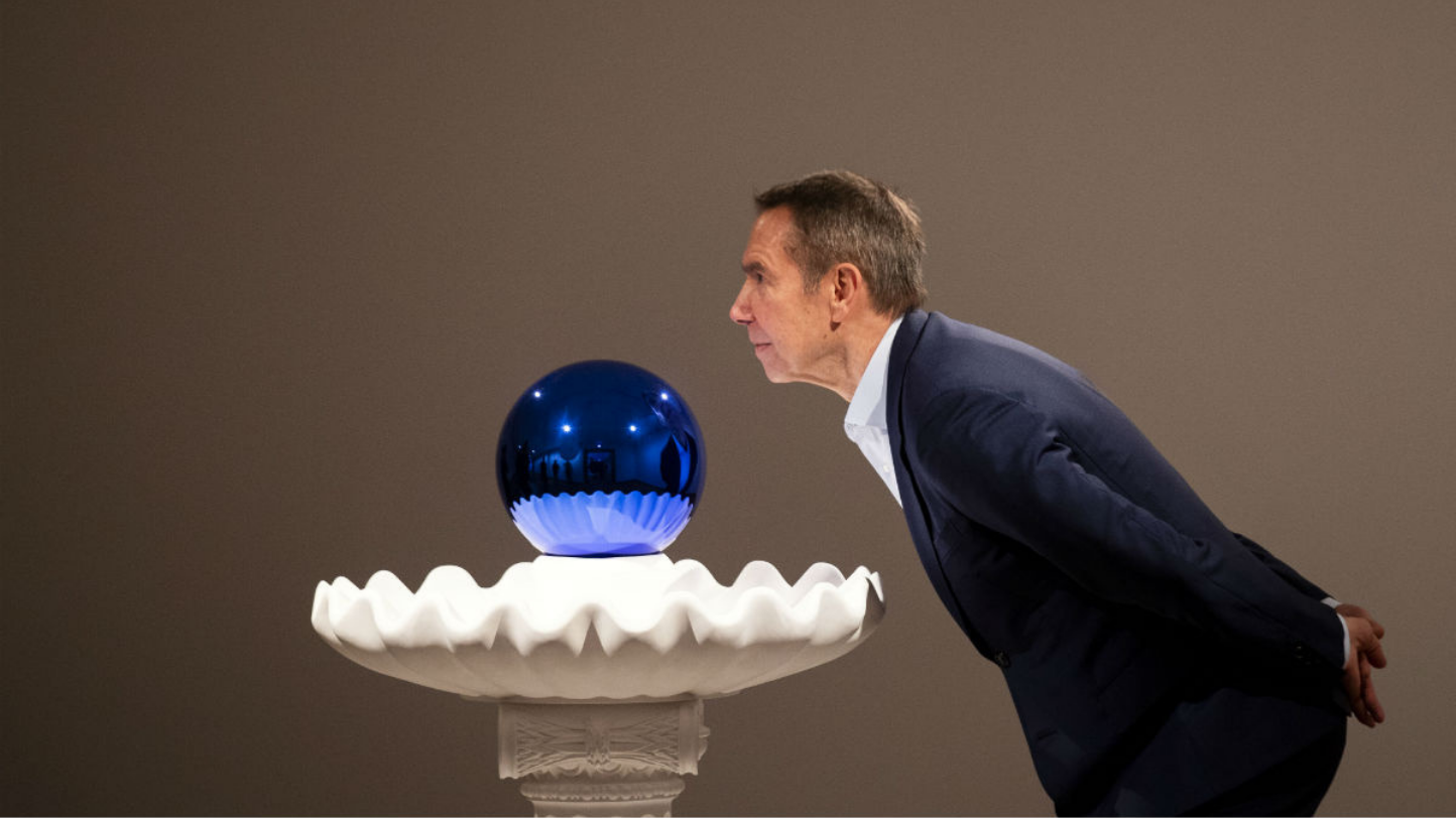 Esculturas de Jeff Koons na Lua?