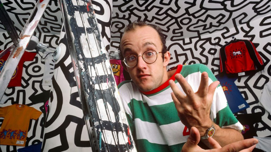 Quem foi o artista americano pop Keith Haring?