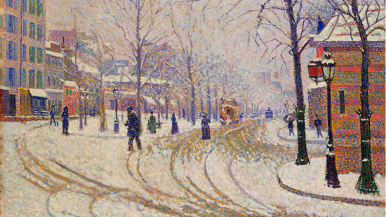 5 Pinturas destacam a beleza do Inverno