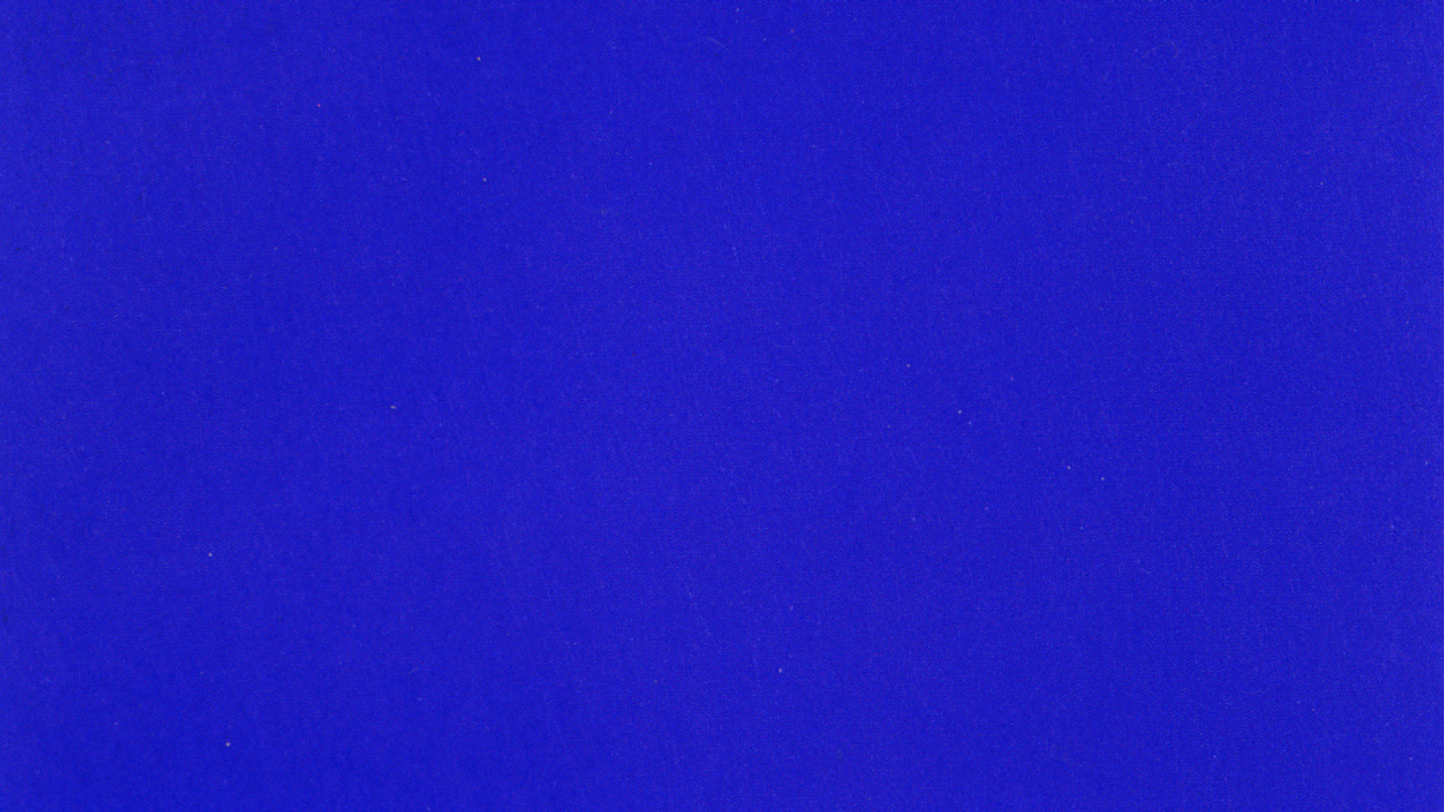 Yves Klein: A Criação de International Klein Blue