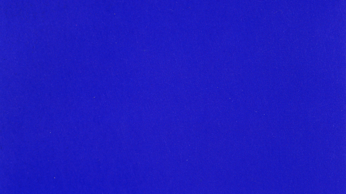 002fa7 Yves Klein: A Criação de International Klein Blue | P55.ART