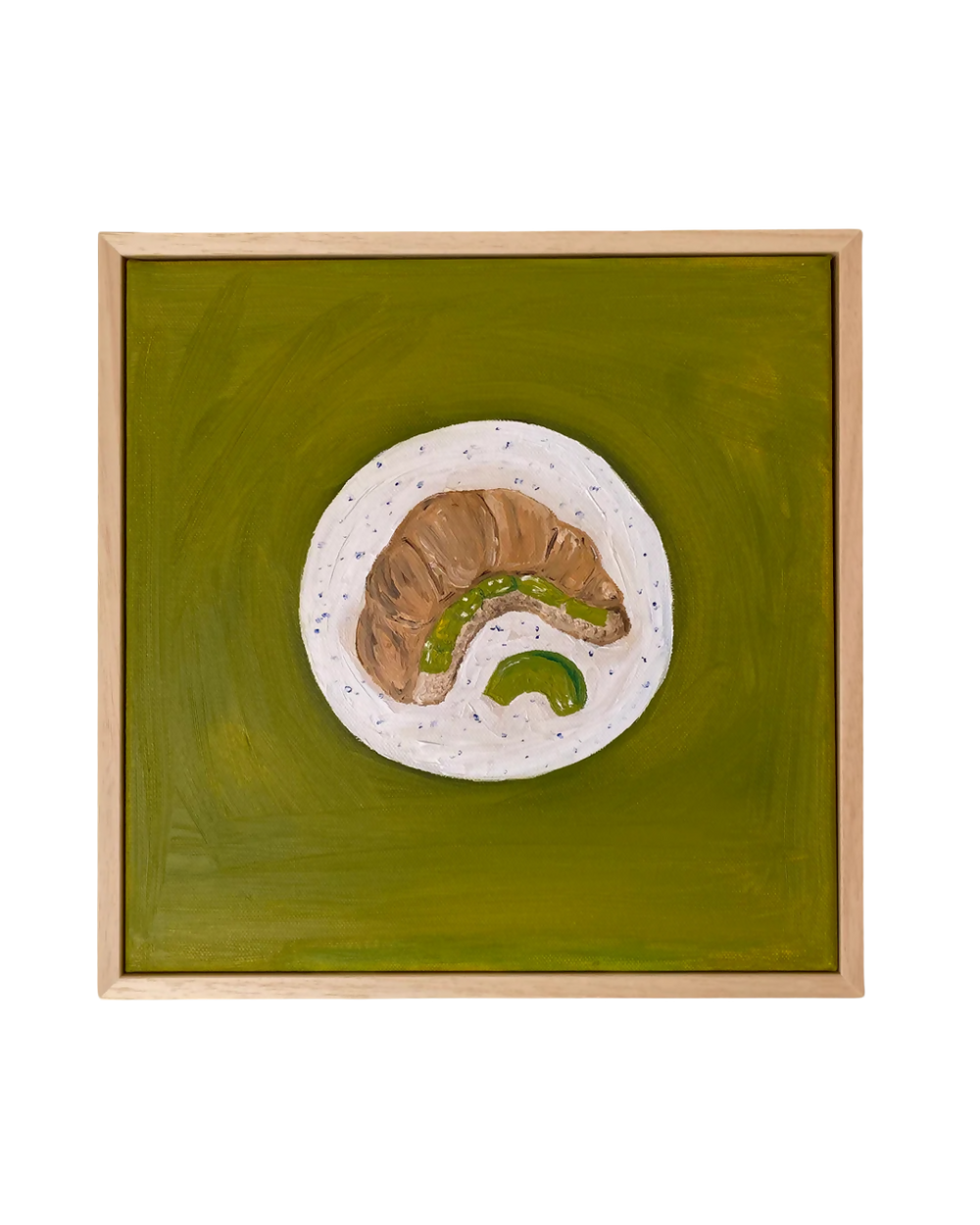Pintura de tostada de aguacate