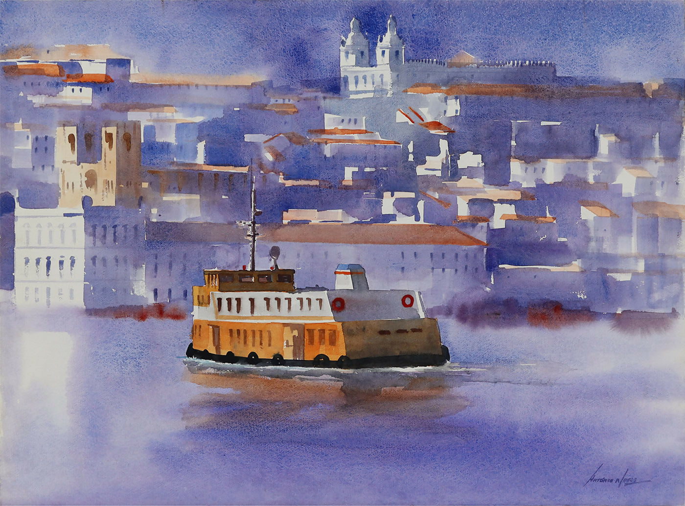Antonio-Neves-s-titulo-aguarela-sobre-papel-colado-s-madeira-55-x-75-x-3-cm