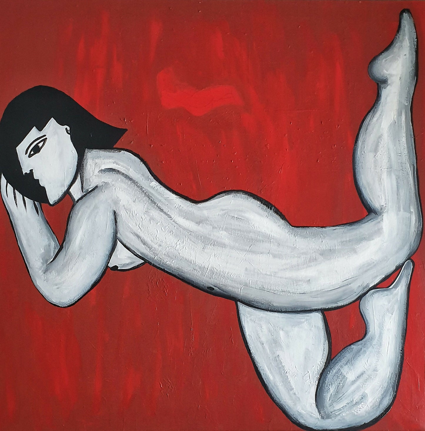 Je_suis_tellement_plus_qu'un_corps_original_painting_IvâniaDosSantos