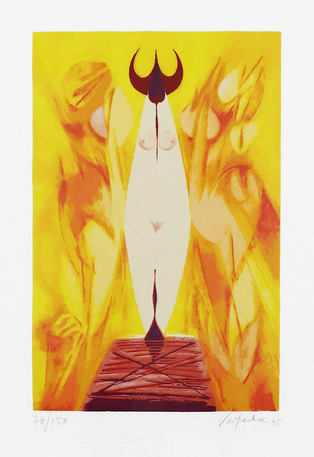Vespeira-s-titulo-serigrafia-s-papel-no-70-150-mancha-30x19-cm-mold-52-x-40-cm-1985-