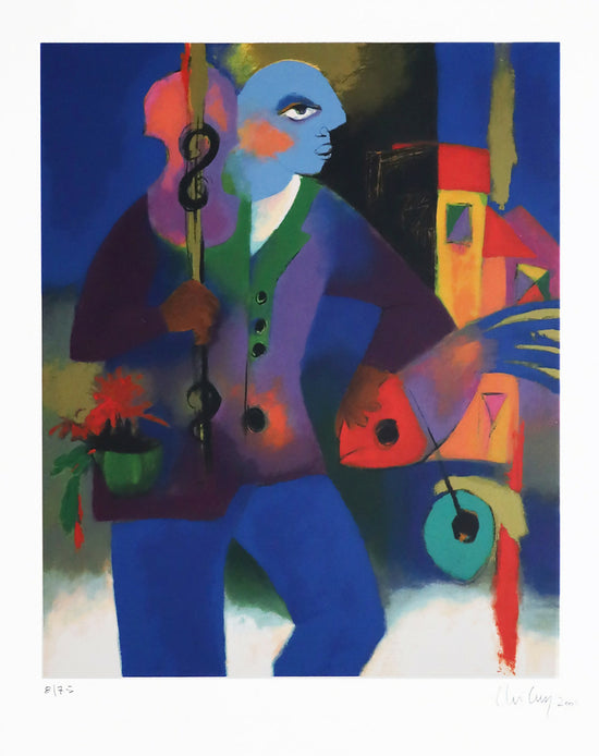 Roberto-Chichorro-s-Titel-Siebdruck-s-Papier-Nr.-8-75-57x46-cm-Form-78x675-cm2001