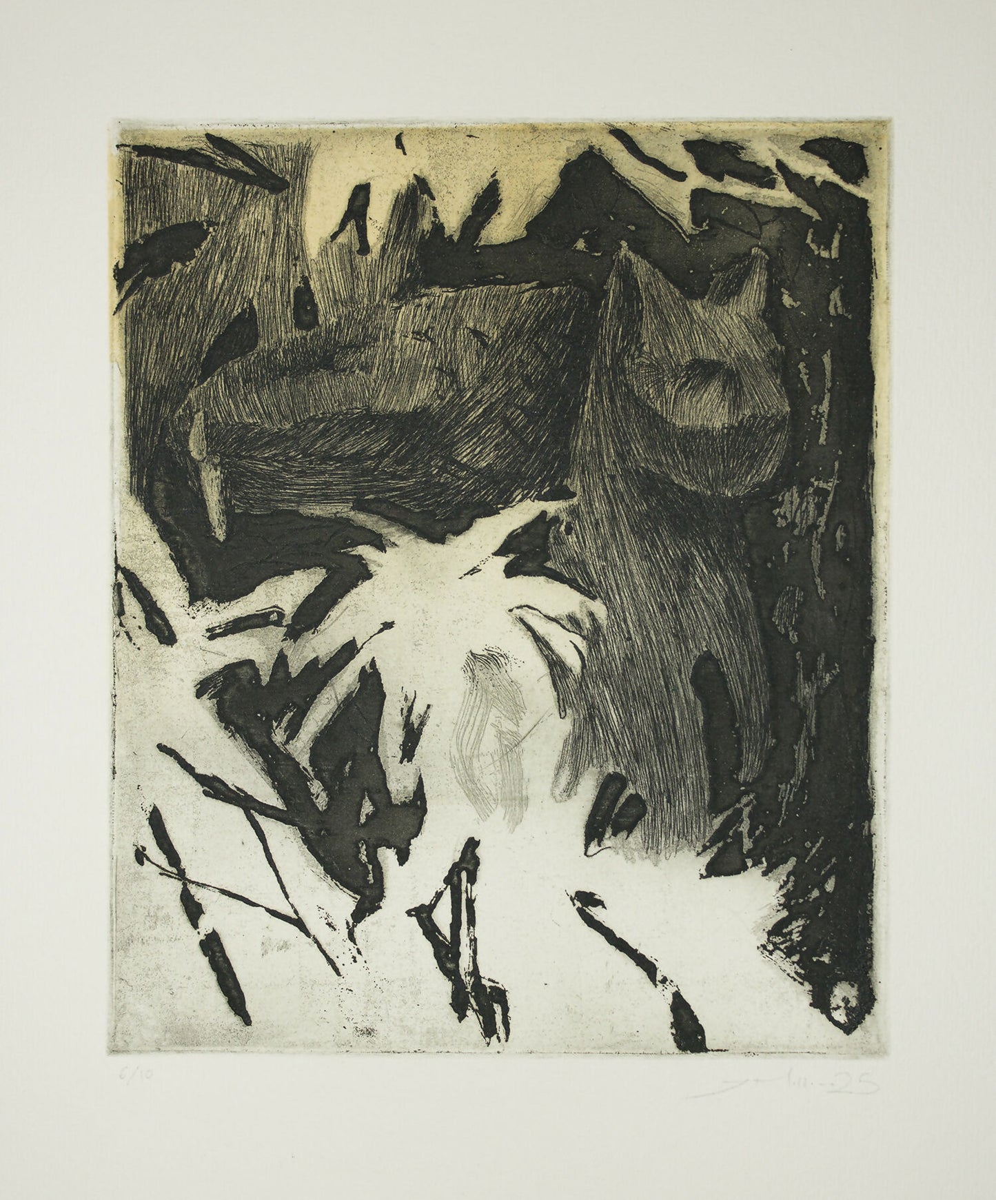 João Massano - Recantos Inquietos - Serigrafia