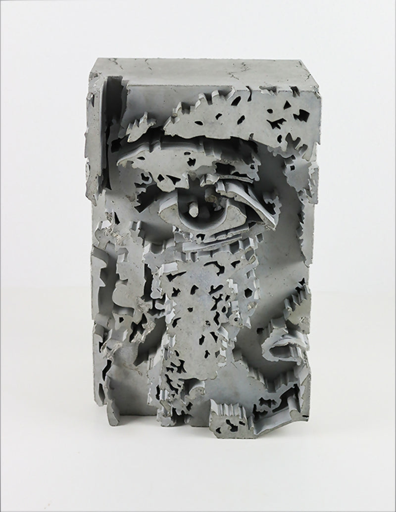 Vhils - Mortar - Escultura