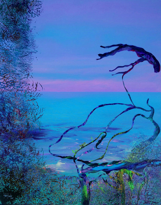 Habitat XXI Acrílico sobre tela (100x80x4cm) 2025