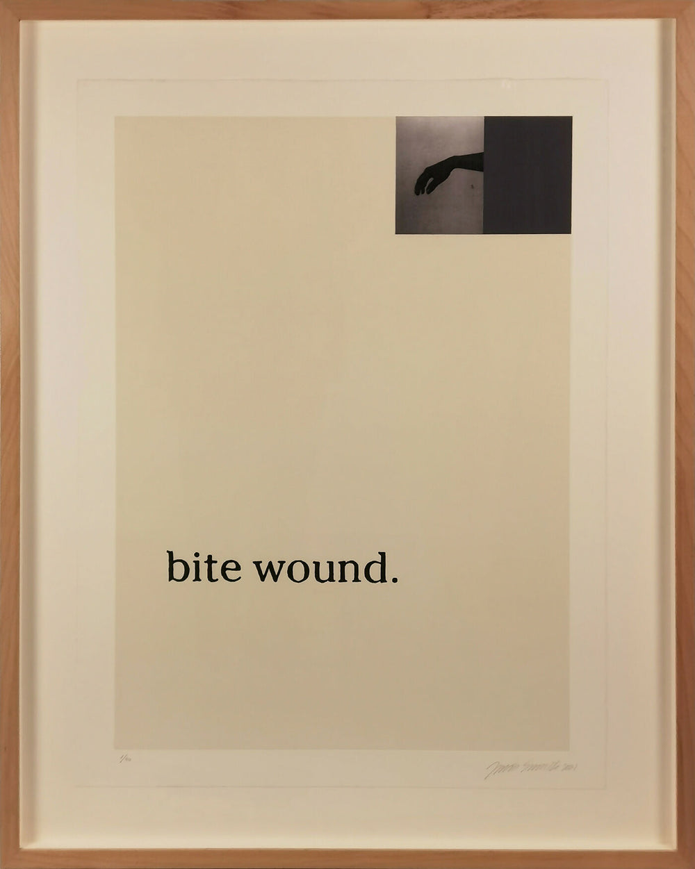 Juliao Sarmento - Sin Título 2 - Técnica Mixta sobre Papel Guarro - n.° 01 - 40 x 76 cm