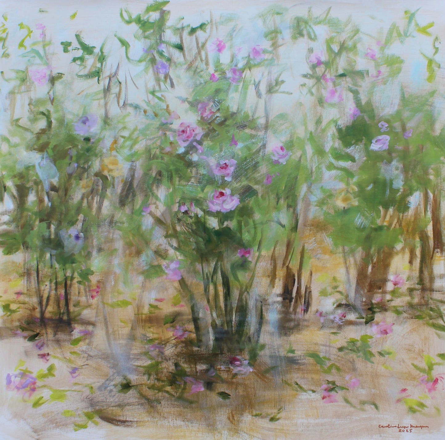Carolina Serpa Marques - Roseiral I - Pintura