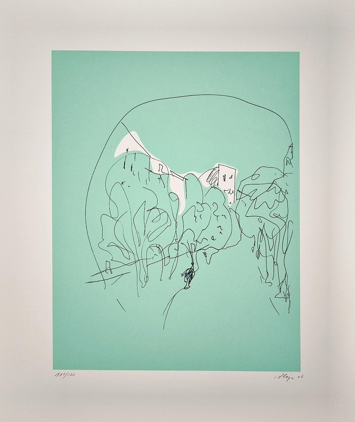 Siza Vieira - Serigrafia sobre papel - Serigrafia