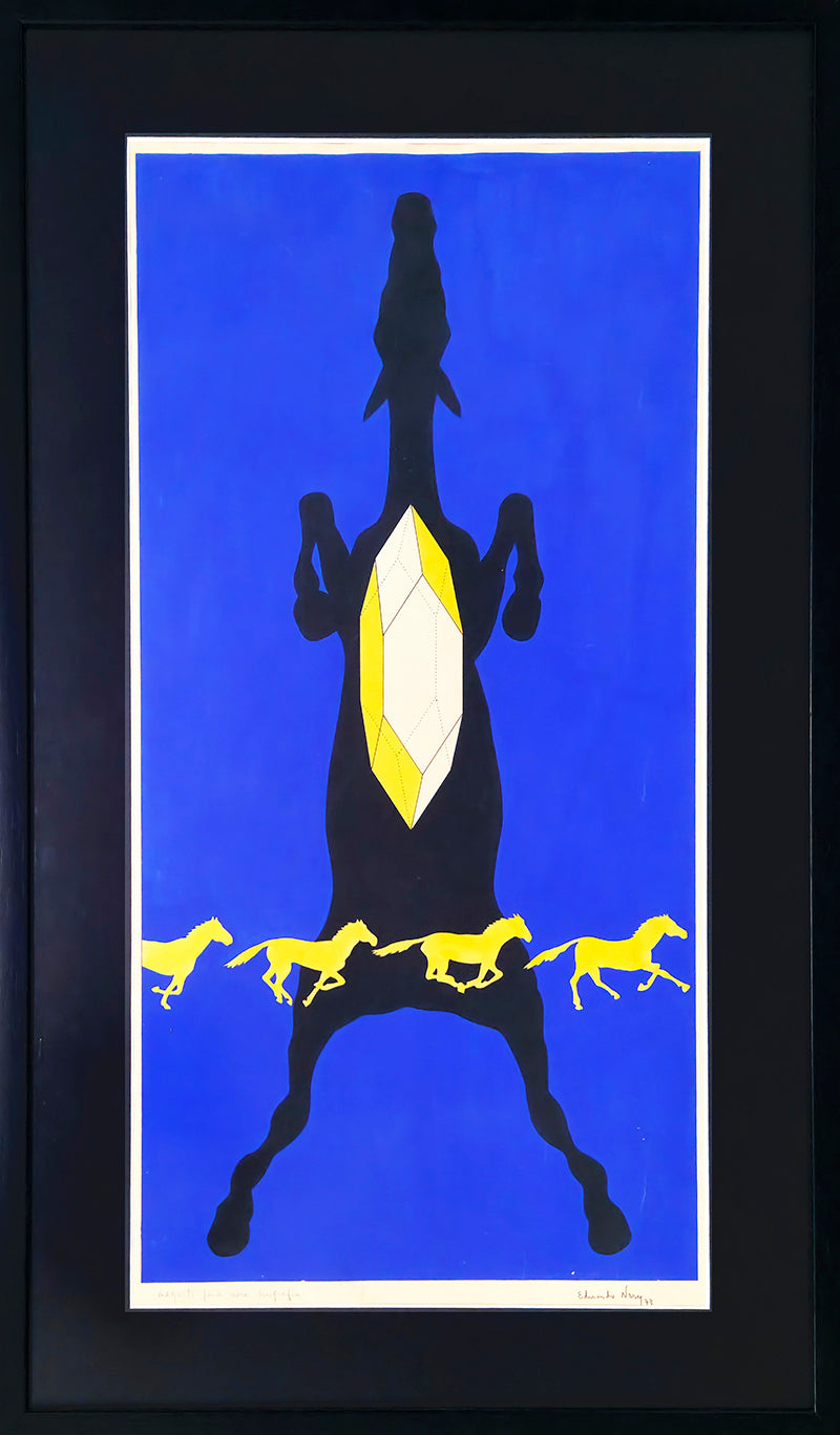 Eduardo Nery - Guache sobre papel - Pintura