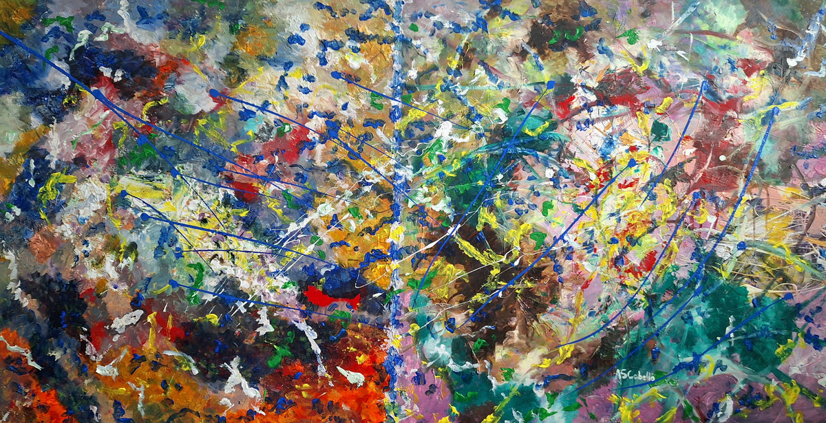 Antonio Sánchez Cabello - Sueño abstracto - Pintura