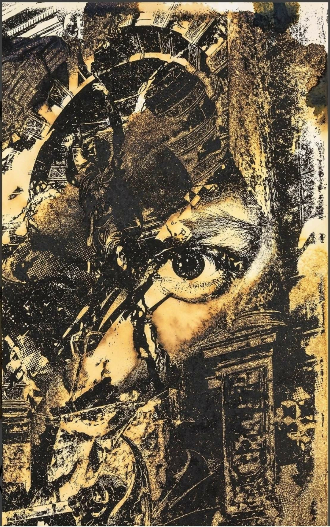 Vhils - Relic 2020 - Serigrafia