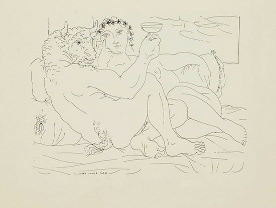 Pablo-Picasso-s-title-Impresión litográfica-s-papel-22x28-cm-molde-35x41-cm