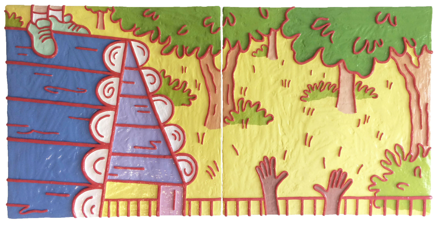 Hugo Castilho - Há brincadeiras que só se têm uma vez - Pintura