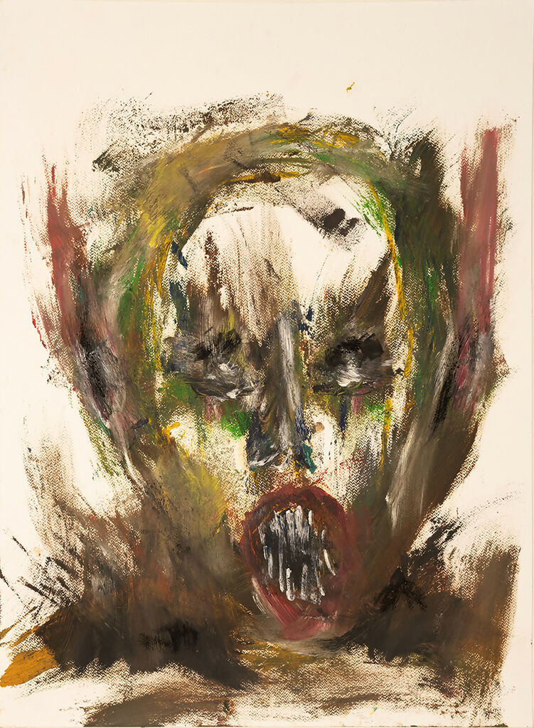 Ricardo Dos Santos - Shadowy Faces 2/3 - Pintura