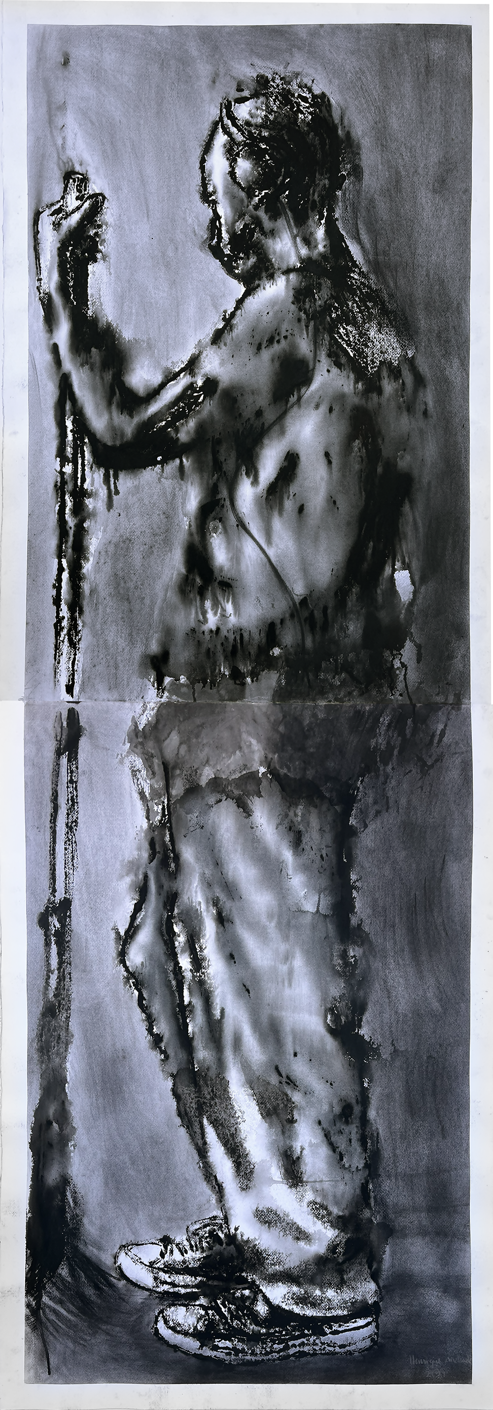 Henrique Soeiro Andrade - Série “varreu-se-me”, 2021 - Pintura